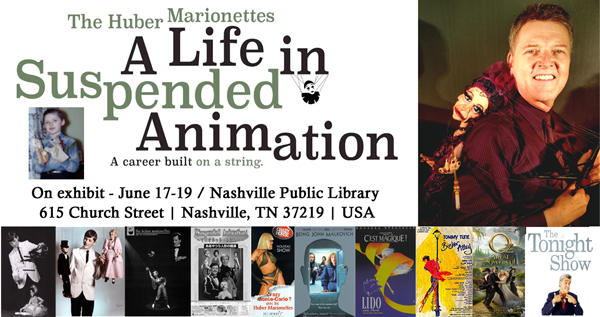 Phillip Huber's life on Exhibit - Nashville Lirbry June 17-19